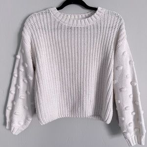 Size S Jessica Simpson white sweater